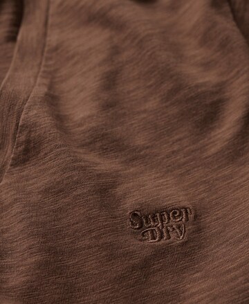 Superdry T-Shirt in Braun