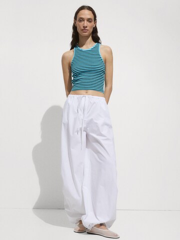 MANGO Top in Blue