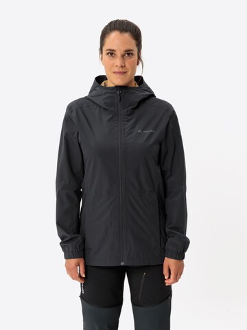 VAUDE Outdoor jacket 'Neyland' in Black: front