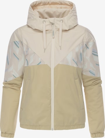Veste fonctionnelle 'Rochele Youmodo' Ragwear en beige : devant