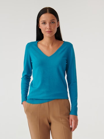 TATUUM Pullover 'TESSA' i blå: forside