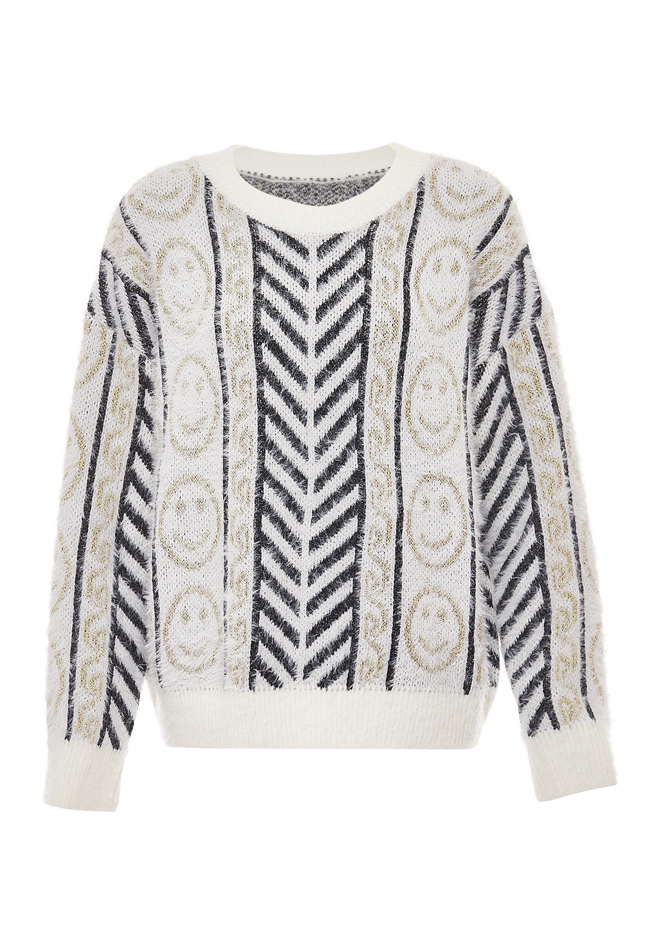 ebeeza Pullover in Beige: Vorderseite