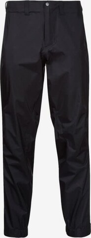 Bergans Regular Outdoor Pants in Black: front