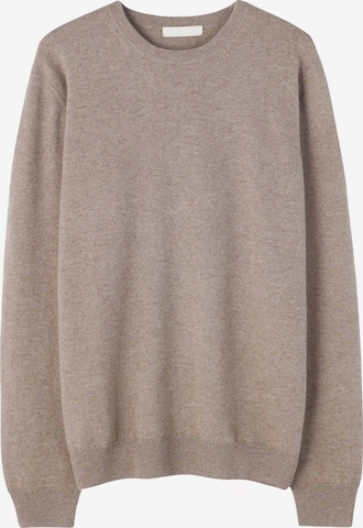 GOBI Cashmere Pullover 'Men's Essential Crewneck Cashmere Sweater' in Grau: Vorderseite