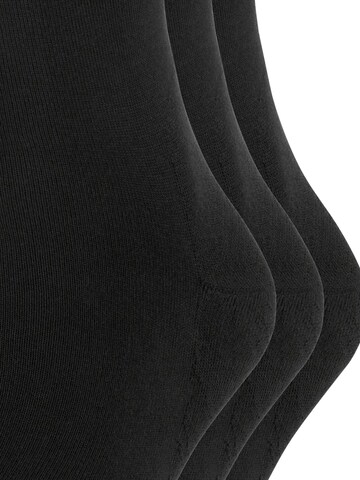 FALKE Socken 'Run 3-Pack'‌‌‌‌‌‌‌‌‌ in Schwarz