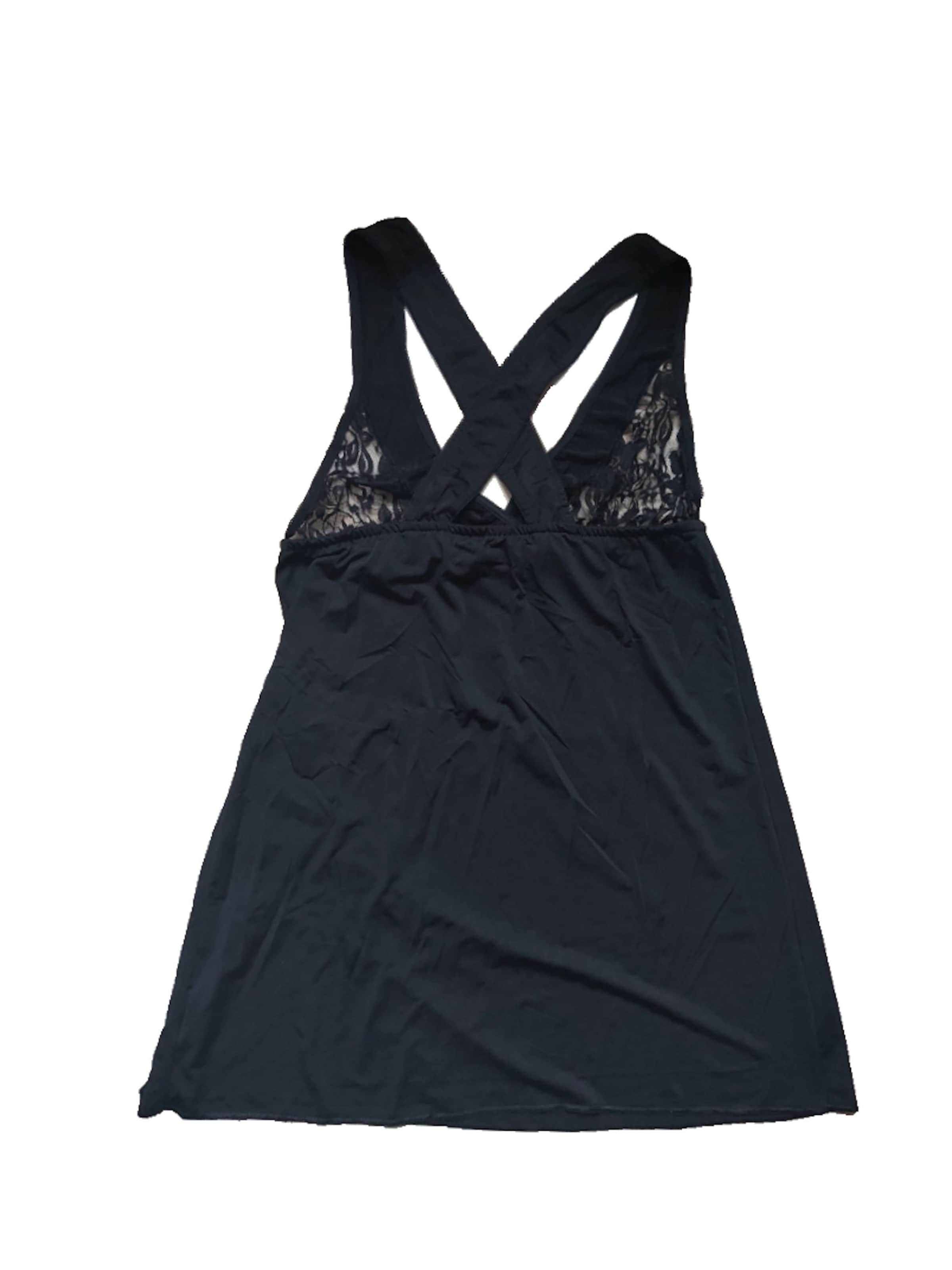 Andalea Negligée 'M/1002' in Schwarz