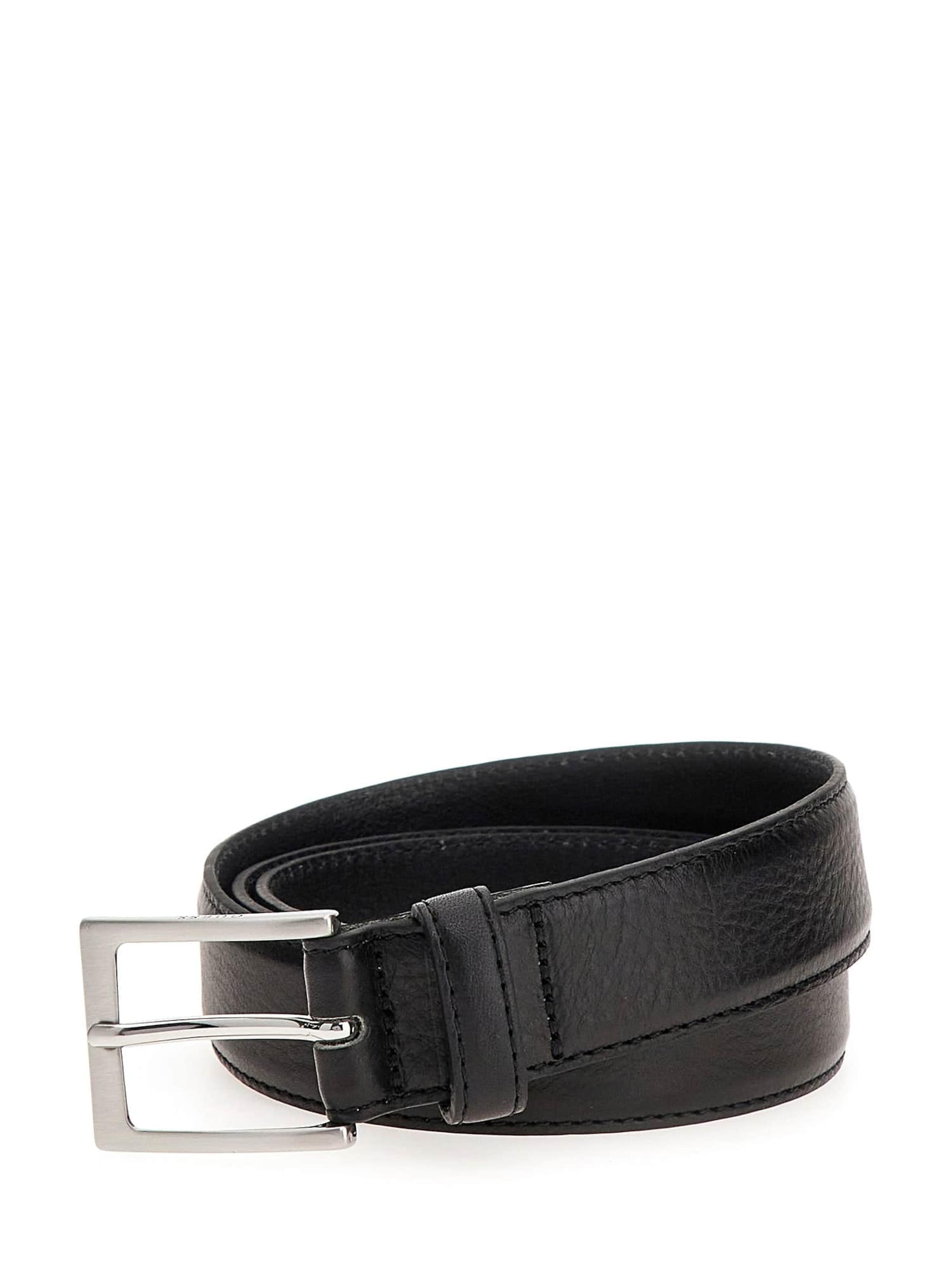 GUESS Gürtel in Schwarz: Vorderseite