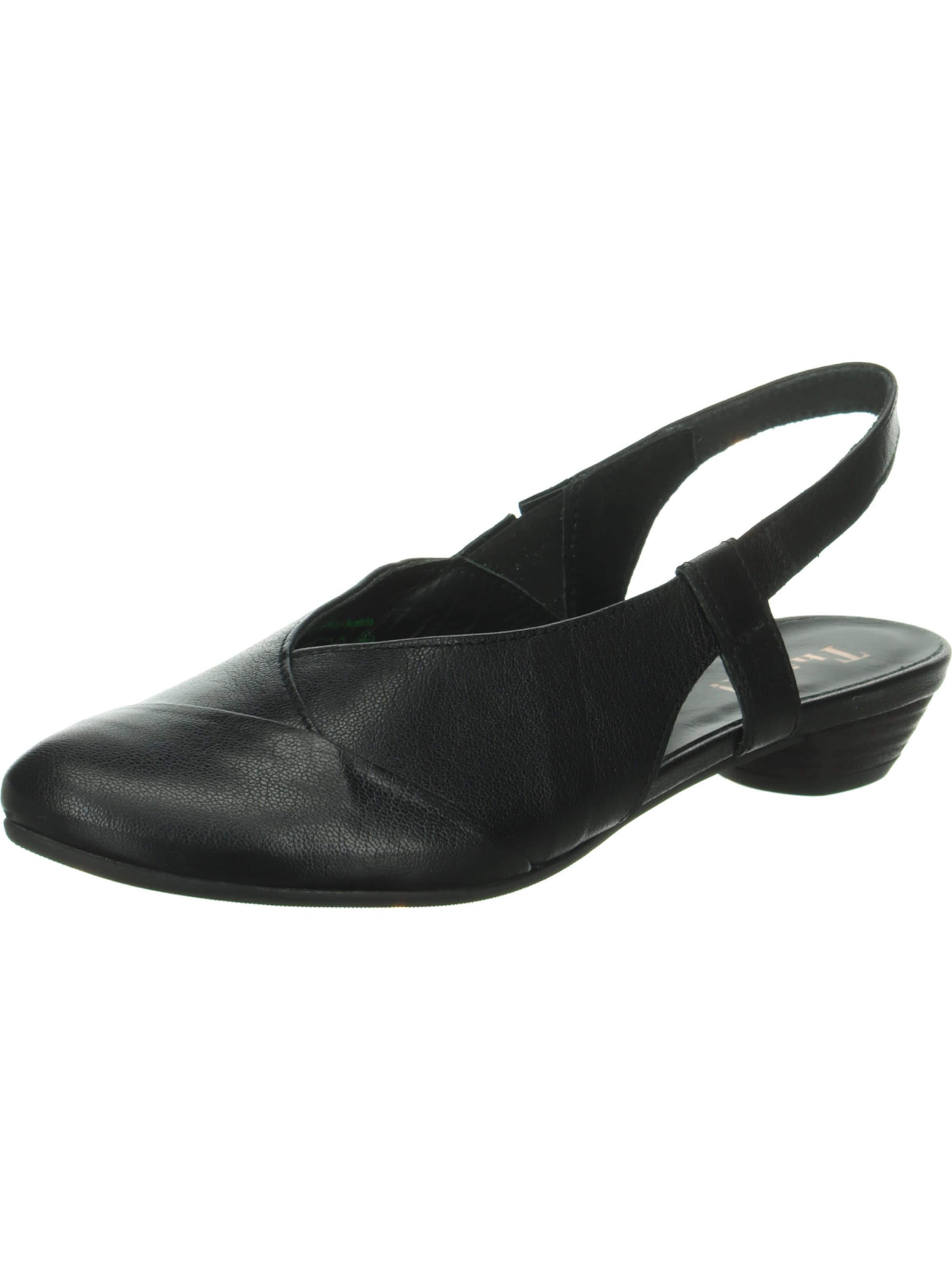 THINK! Slingpumps 'Grace' in Schwarz: Vorderseite