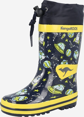 KangaROOS Rubber Boots 'Summerrain' in Blue: front
