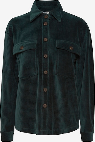 b.young Blouse 'Reina' in Green: front