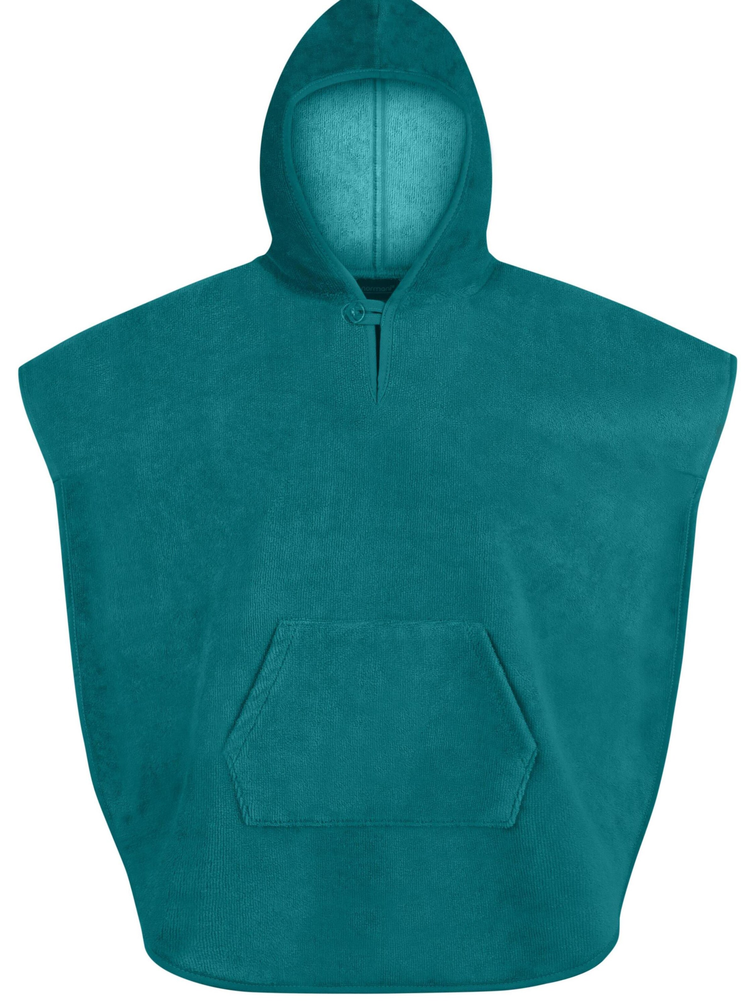 normani Bademantel in Blau: Vorderseite