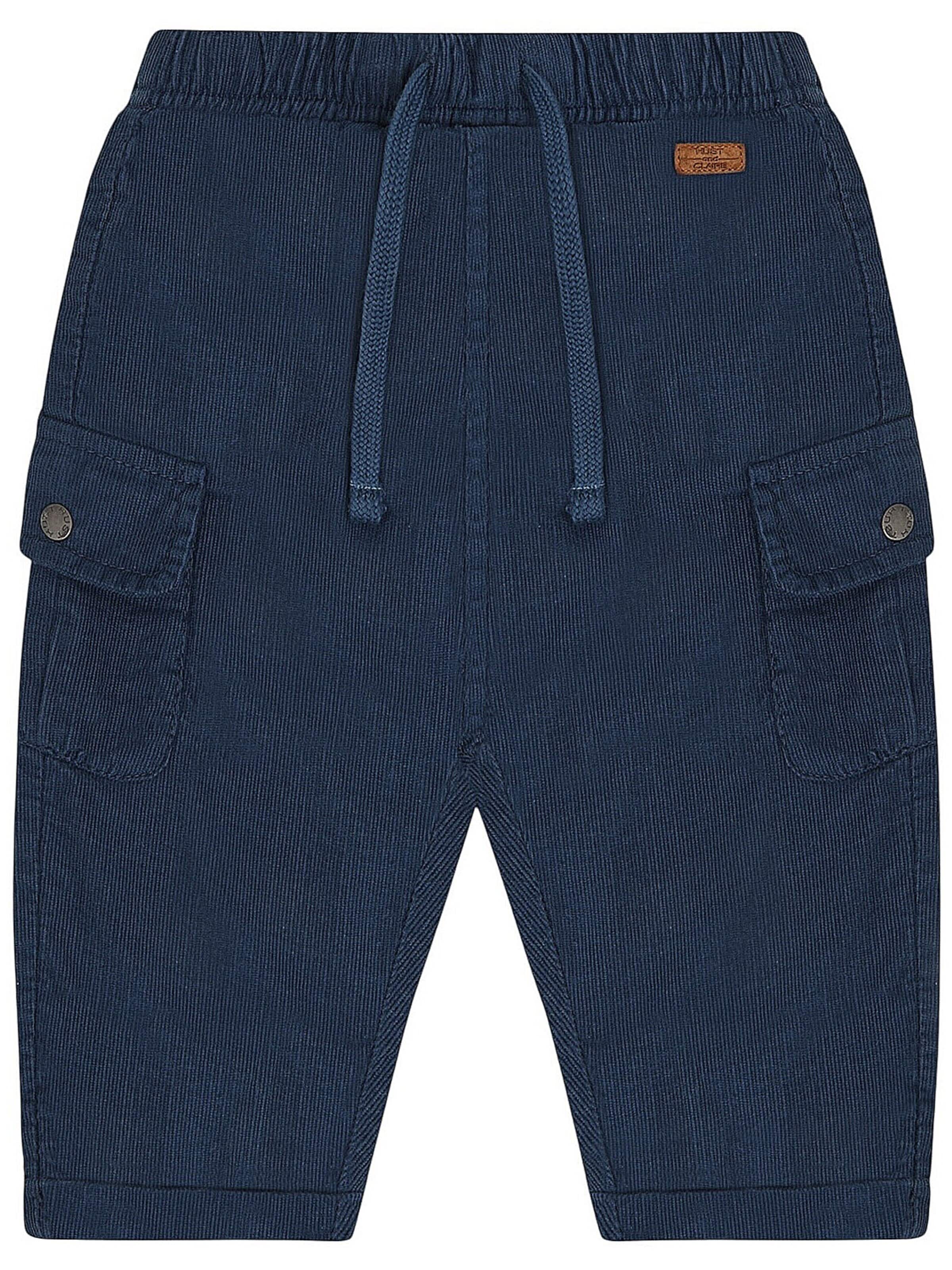 Hust & Claire Regular Hose 'HCTue Corduroy Hose von Hust & Claire'‌‌‌‌ in Blau: Vorderseite