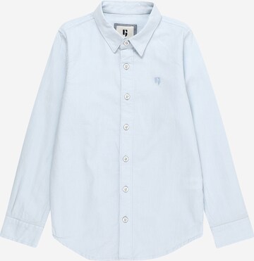 GARCIA Regular fit Button up shirt in Blue: front