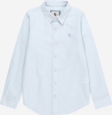 GARCIA Regular fit Button Up Shirt in Blue: front