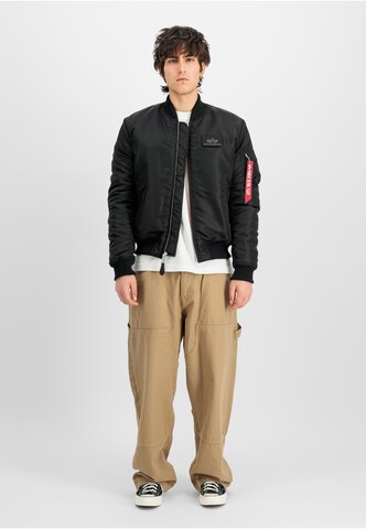 Giacca di mezza stagione 'MA-1 VF' di ALPHA INDUSTRIES in nero
