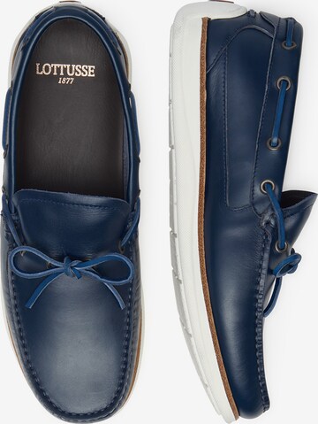 LOTTUSSE Moccasins 'Nautico ' in Blue