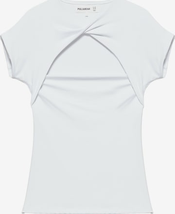 Pull&Bear Shirts i hvid: forside