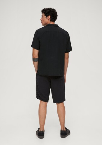 s.Oliver Regular Fit Hemd in Schwarz
