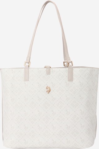 brūns U.S. POLO ASSN. "Shopper" tipa soma 'Malibu': no priekšpuses