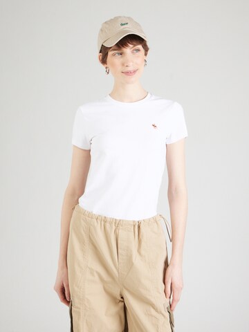 Abercrombie & Fitch - Camiseta en blanco: frente