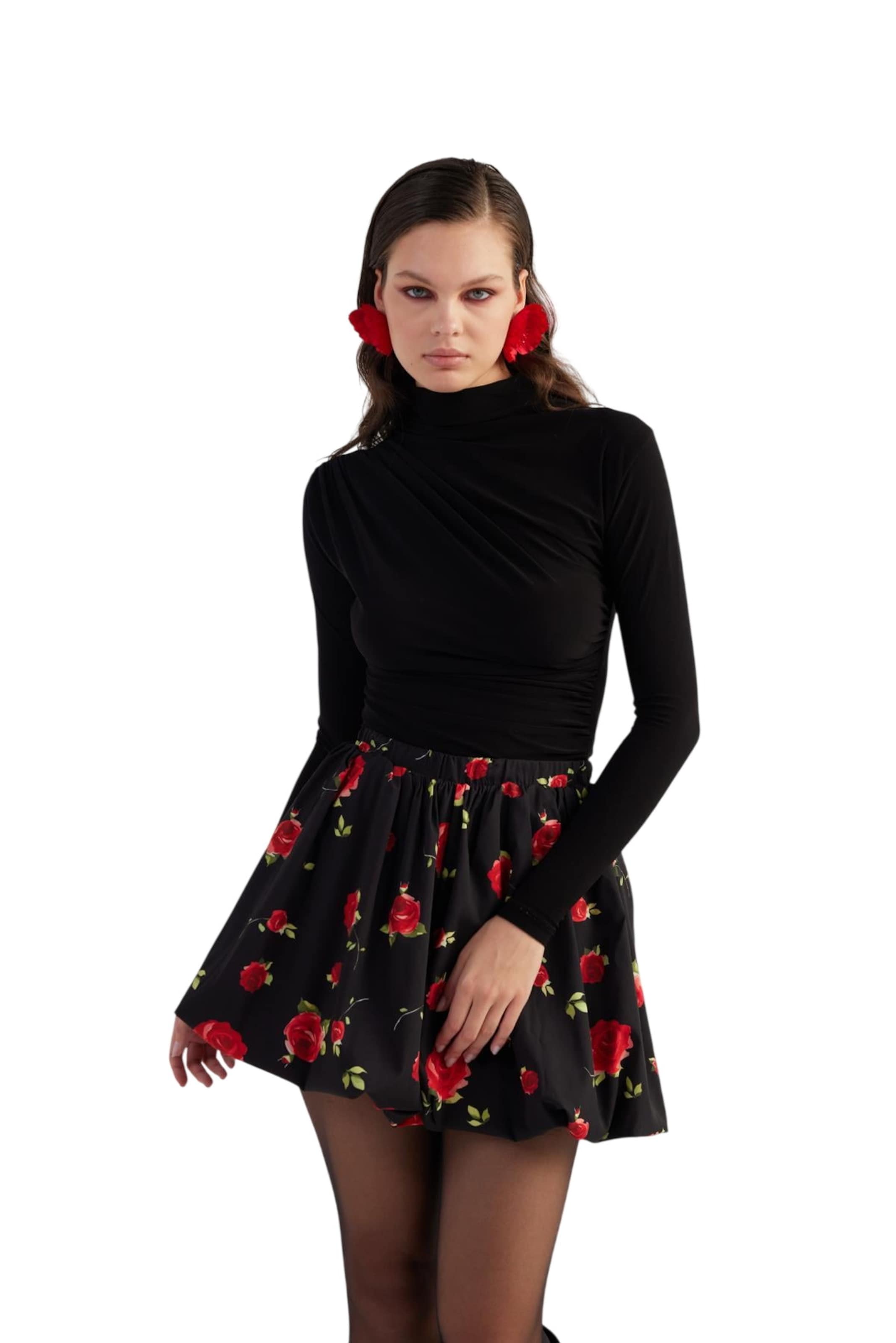 HOLLY LOLLY Sukně – černá
