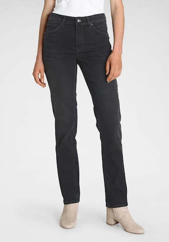 MAC Slimfit Jeans in Schwarz: predná strana