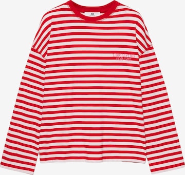 Pull&Bear Shirt in Rot: Vorderseite