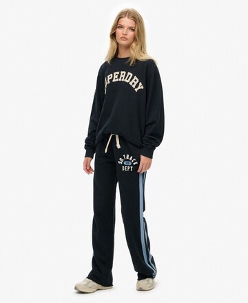 Loosefit Pantalon Superdry en bleu