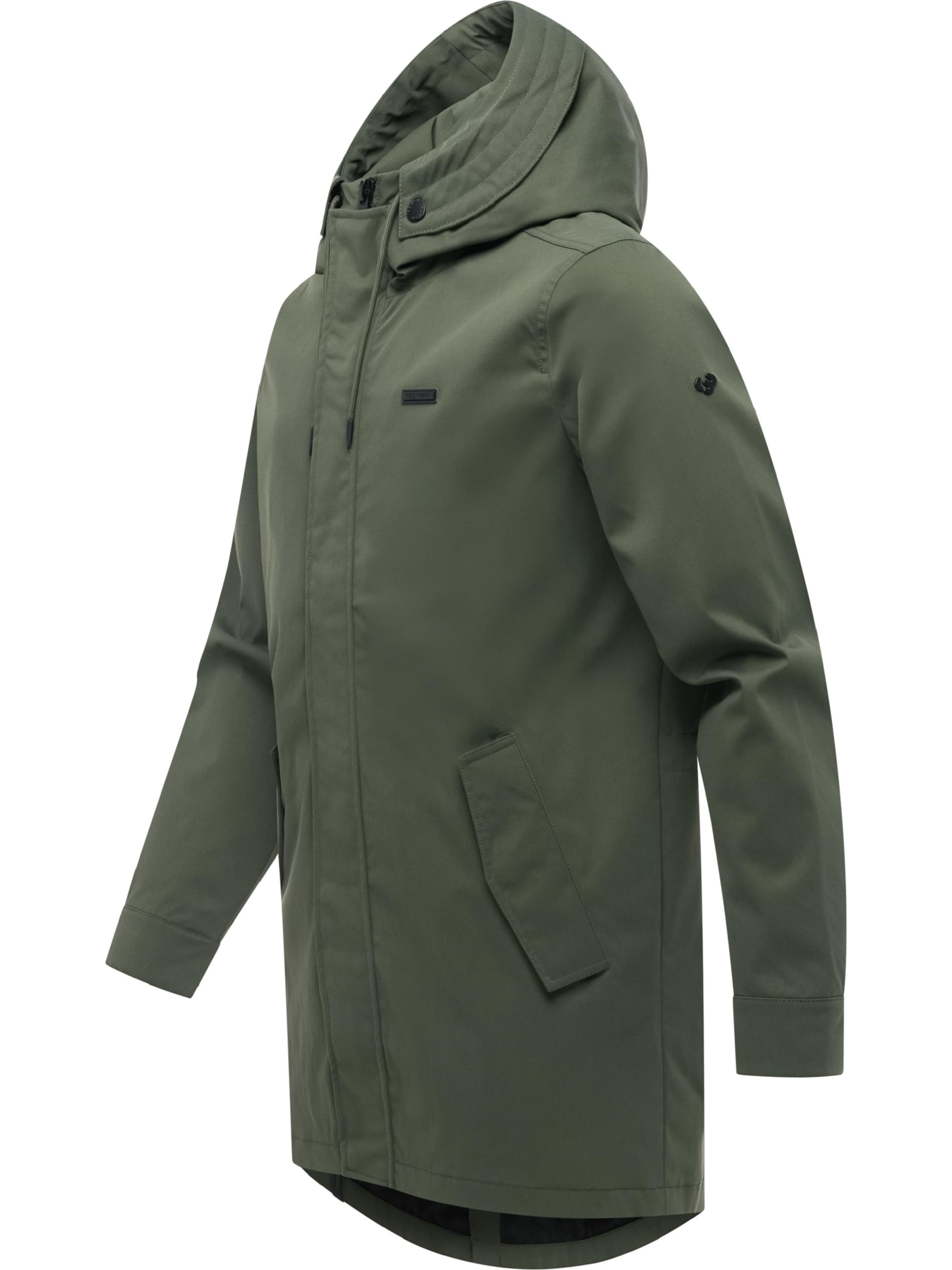 Manteau mi-saison 'Mr Smithem' Ragwear en vert
