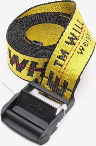 Off-White Belt in XS-XL in Yellow: front