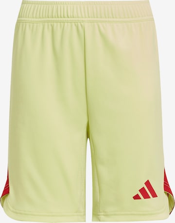 ADIDAS PERFORMANCE Regular Sportshorts 'Tiro 25 Pro' in Gelb: Vorderseite