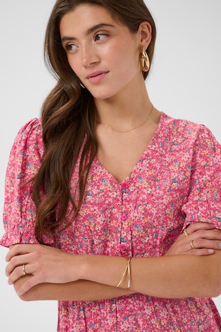 Cream Kleid 'Tiah ' in Pink