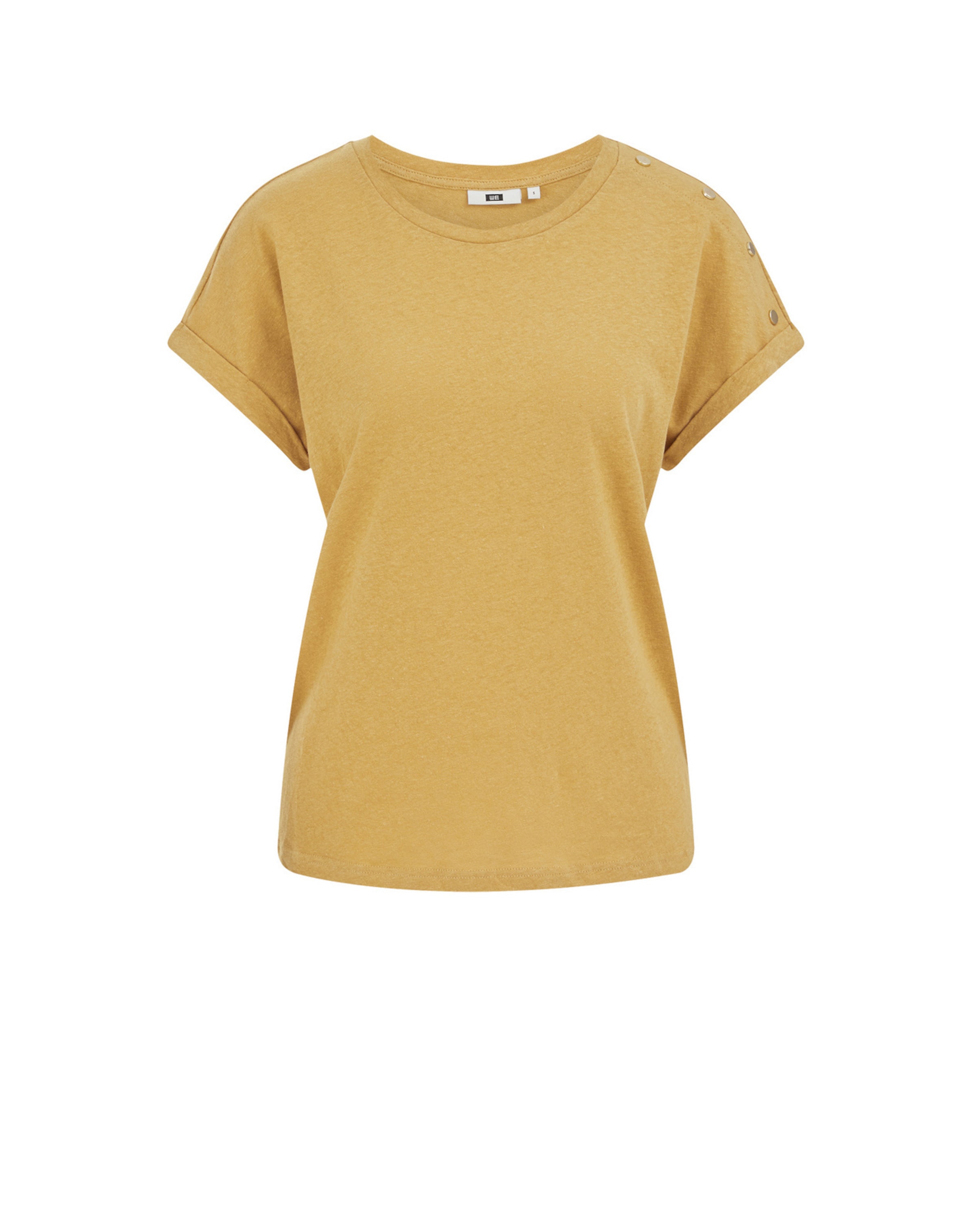 WE Fashion Paita värissä keltainen: etupuoli