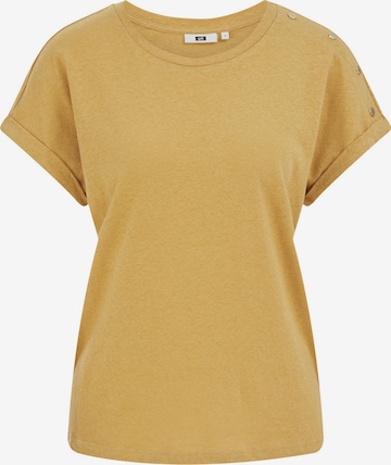 WE Fashion Paita värissä keltainen: etupuoli
