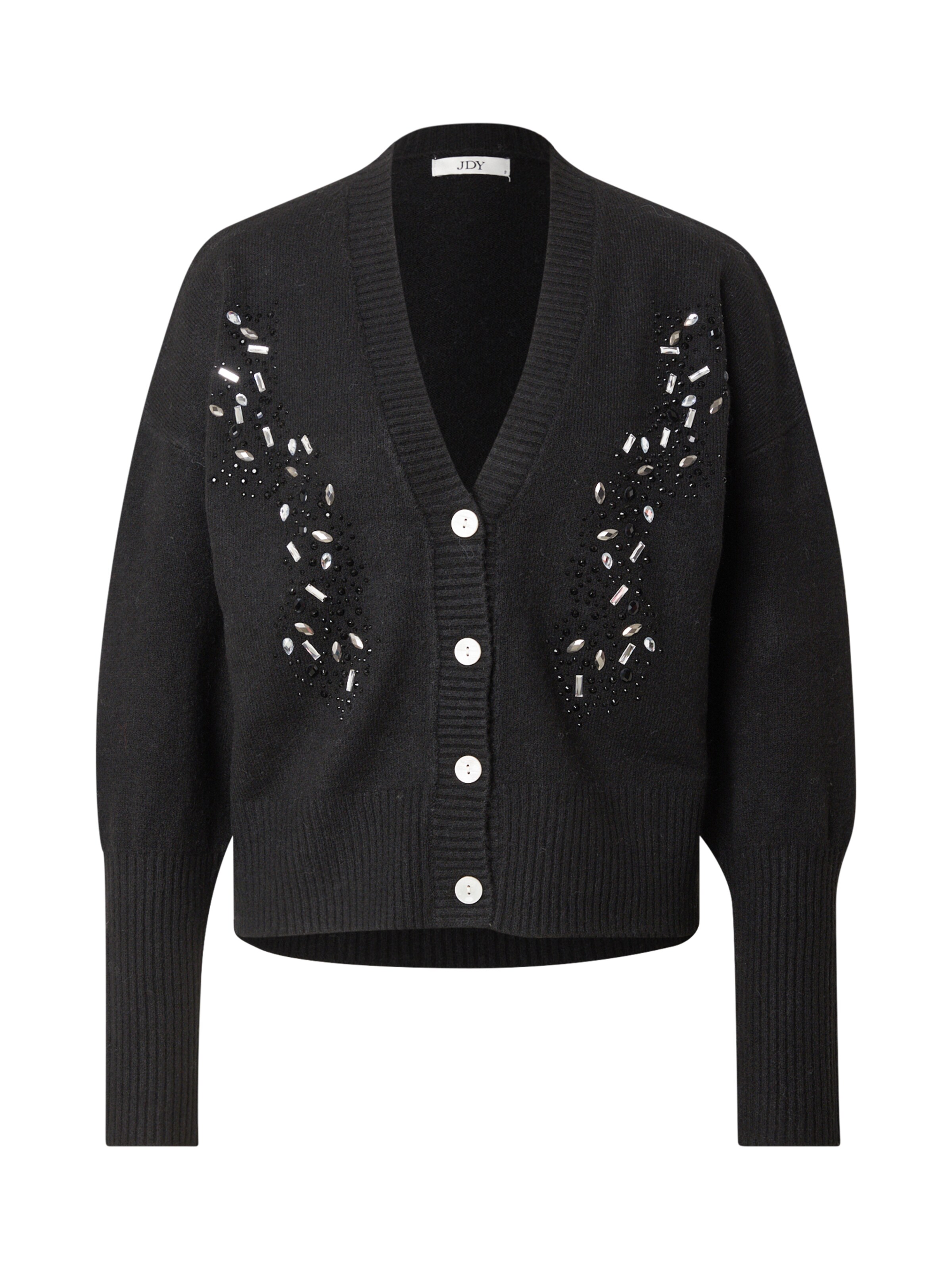 Cardigan 'JDYBRIDGET' JDY en noir : devant