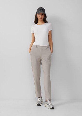 Coupe slim Pantalon QS en gris