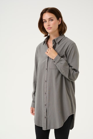 Kaffe Blouse 'KANaya' in Grijs: voorkant