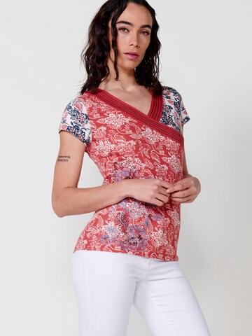 T-shirt KOROSHI en rouge
