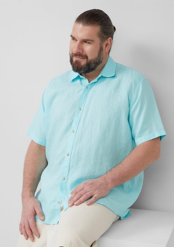 Coupe regular Chemise s.Oliver en vert : devant