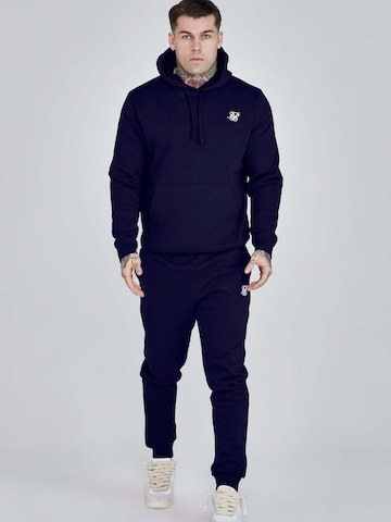 Sweat-shirt 'Essentials' SikSilk en bleu : devant