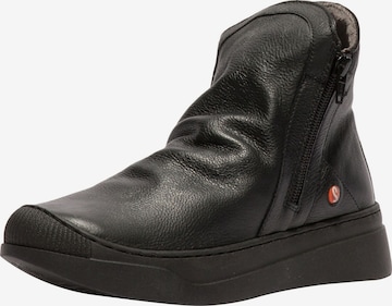 Softinos Stiefelette in Schwarz: Vorderseite