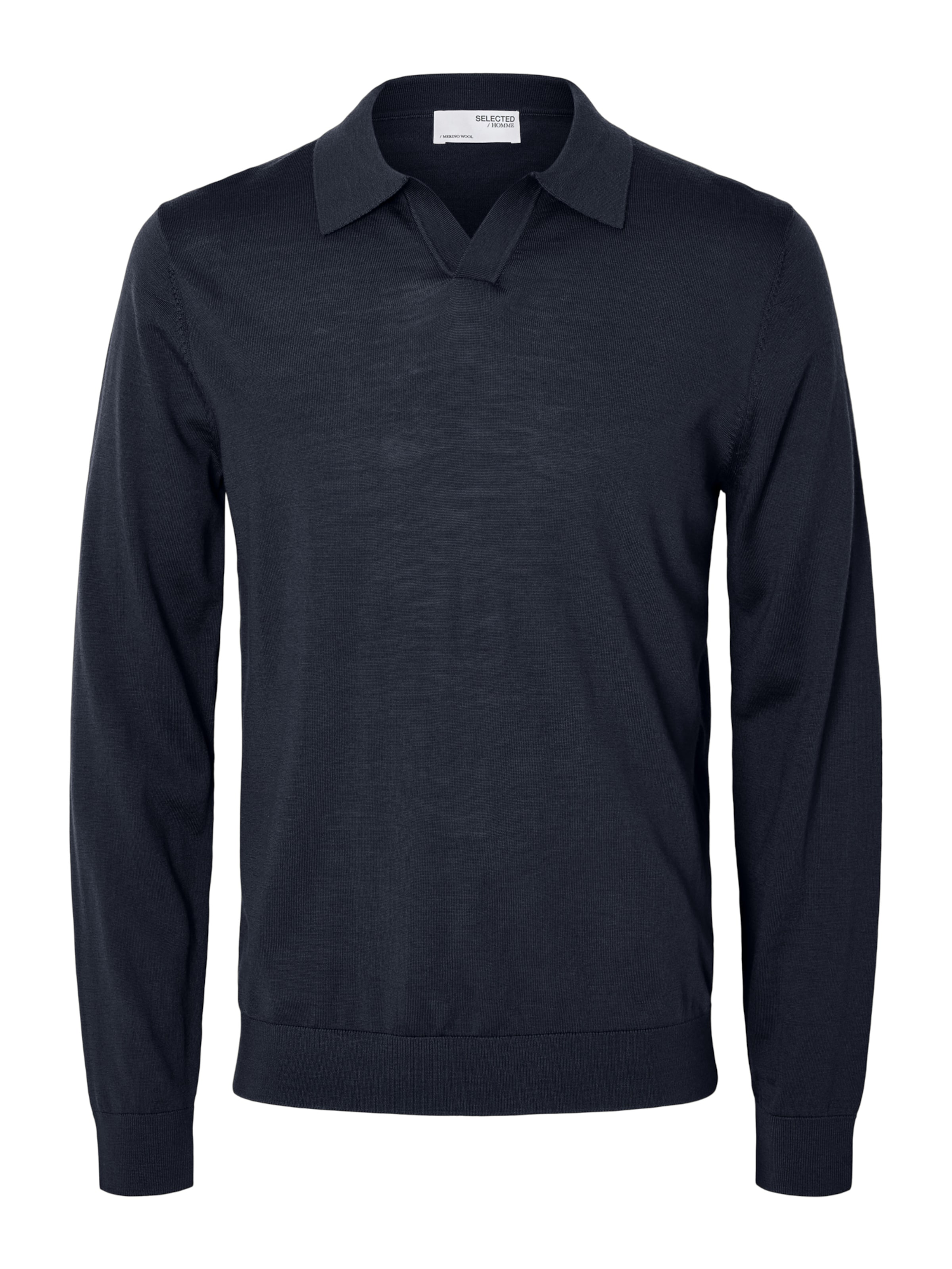 SELECTED Pullover 'SLHTRAY' in Blau: Vorderseite