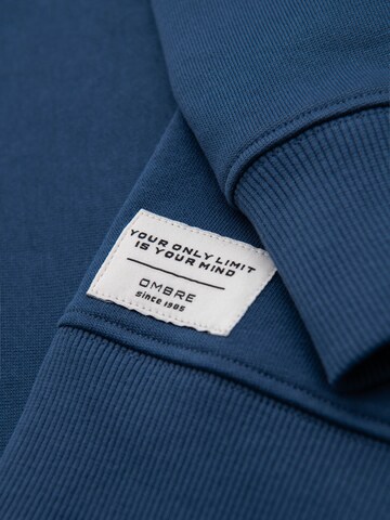 Sweat-shirt 'OM-SSBN-0271' Ombre en bleu