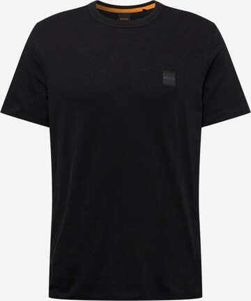 T-Shirt 'Tegood' BOSS en noir : devant