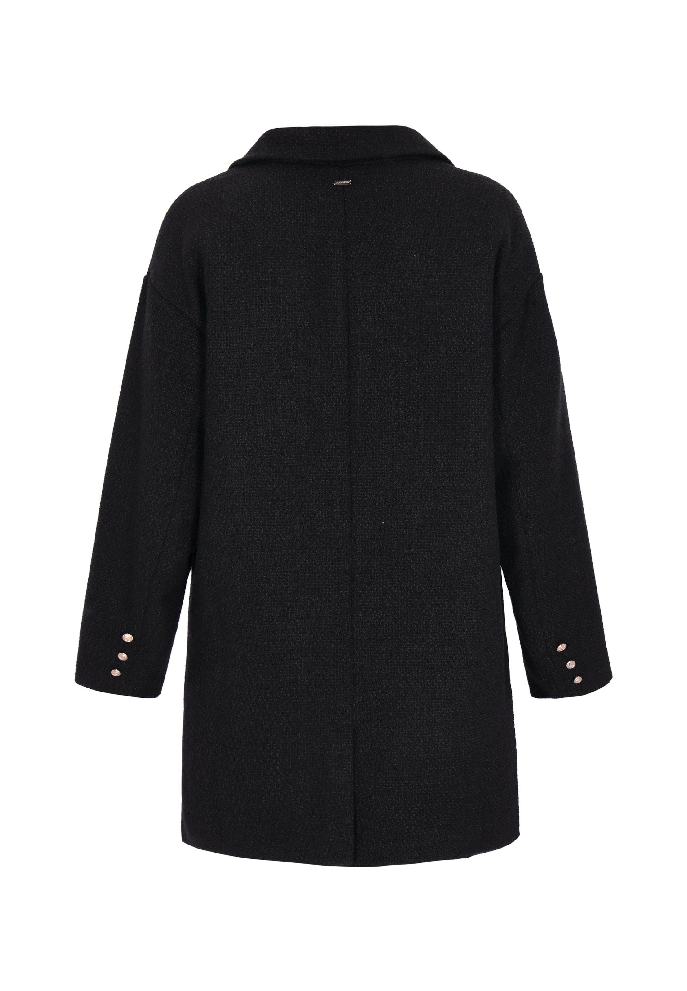 DreiMaster Klassik - Abrigo de entretiempo en negro