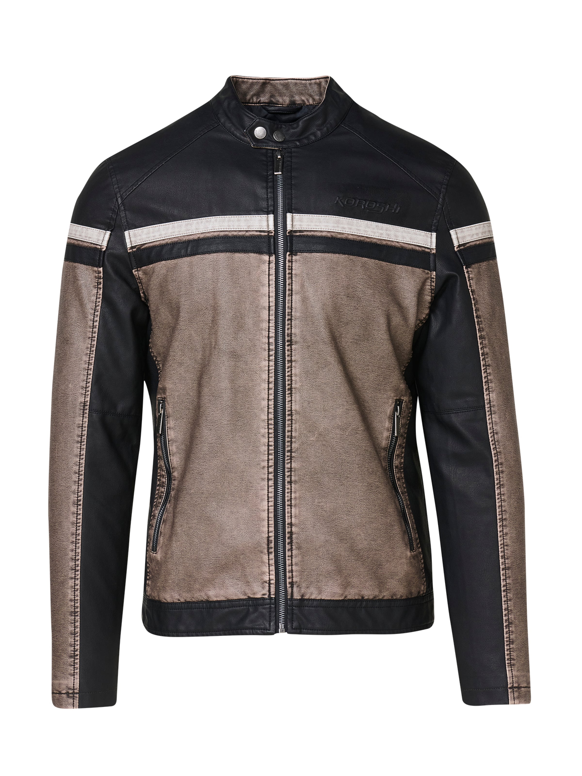 KOROSHI Övergångsjacka i brun: framsida