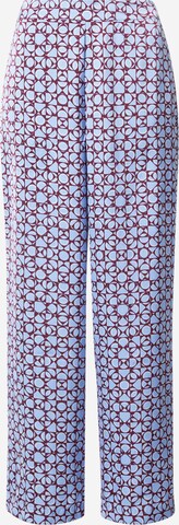 MSCH COPENHAGEN Loose fit Trousers 'MYRINA' in Blue: front