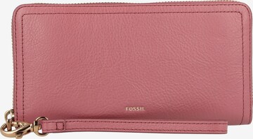FOSSIL Portemonnaie 'Logan ' in Pink
