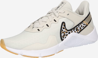 NIKE Sports shoe 'Legend Essential 2' in Beige / Kitt / Light beige / Black / White, Item view
