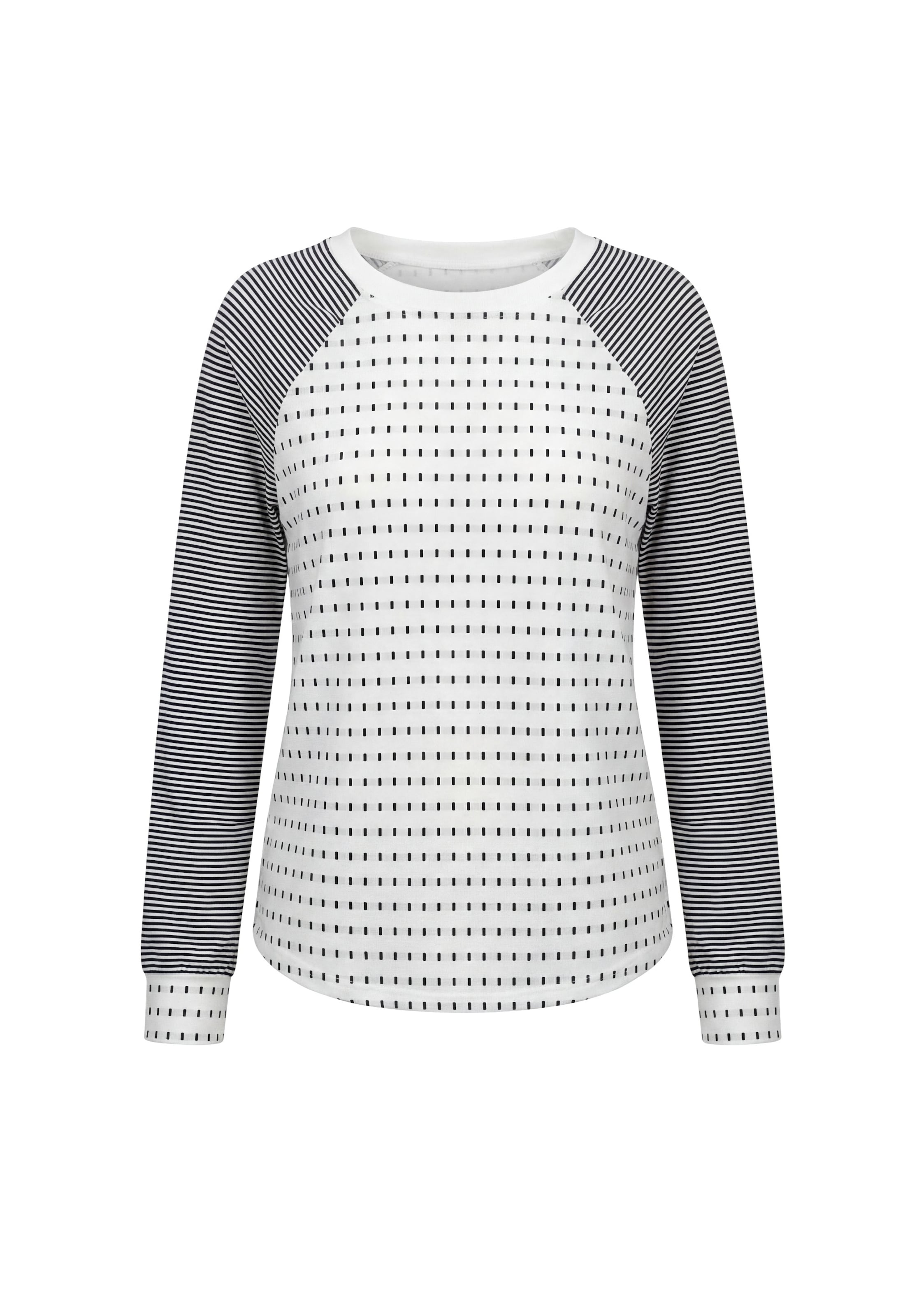 T-shirt usha BLUE LABEL en noir : devant